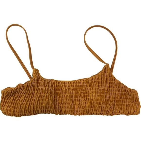Zaful Smocked Burnt Orange Bikini Top And Bottoms Bathing Suit Set Size Small - Picture 6 of 15